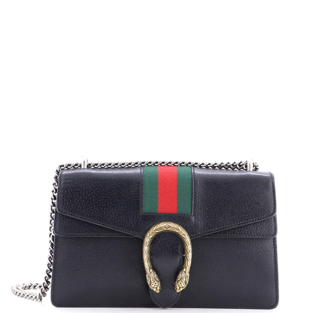 Gucci Web Dionysus Bag Leather Small #254051G13B
